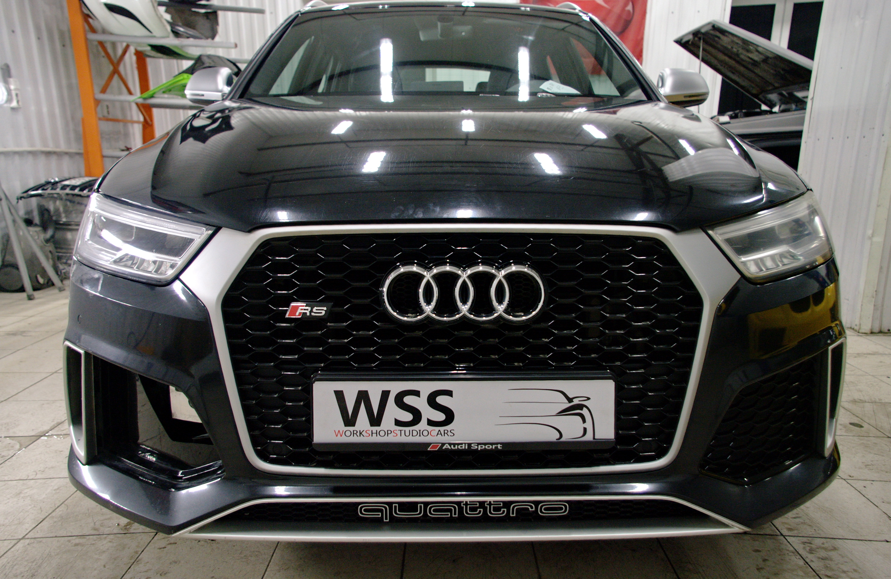 Ремонт Audi RS Q3 Возвращаем должный вид